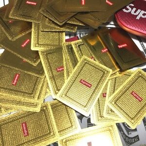 Supreme Gold Foil Playing Cards
